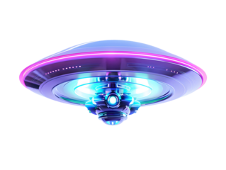 Unidentified Flying Object (UFO), Unidentified Aerial Phenomena (UAP), inform teardrop. Strange object may come from outer space or contain unexpected technology