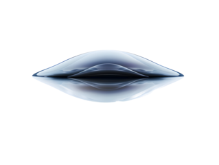 Unidentified Flying Object (UFO), Unidentified Aerial Phenomena (UAP), inform teardrop. Strange object may come from outer space or contain unexpected technology