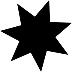 Star shapes collection. Graphic elements