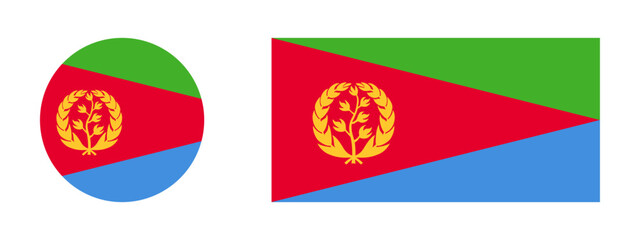 Fototapeta premium Flag of Eritrea