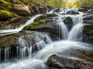 waterfall in the forest