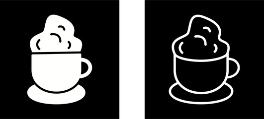 Creamy Coffee Vector Icon