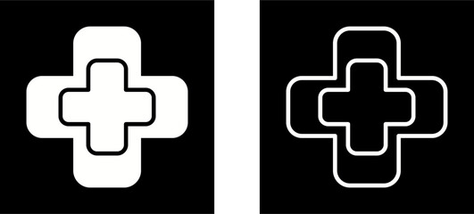 Obraz premium Medical Sign Vector Icon