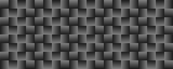 Abstract modern geometric seamless pattern. Square gradient background. Vector