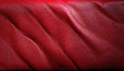 Fototapeta premium Premium Red Leather Texture for Upholstery