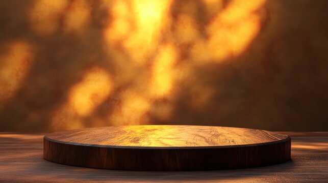 Sunlit Jewelry Display, Elegant still life featuring yellow topaz on a warm wood pedestal, soft natural light enhances the rich colors and textures of the scene.