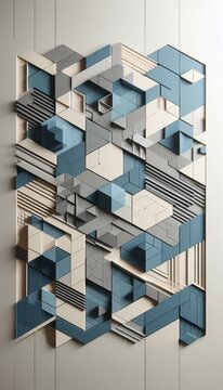 Geometric graphic art