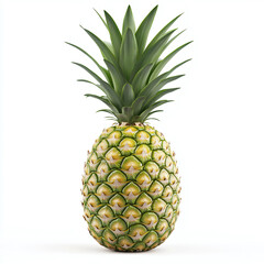 Fototapeta premium pineapple isolated on white background