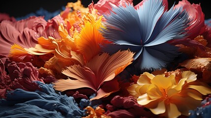 background of paint  