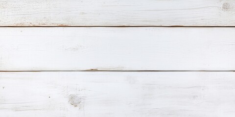 Fototapeta premium Weathered white wooden planks background. Shabby chic distressed wood texture. Image for backdrop, banner with copy space and wallpaper.