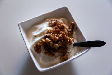 cream with chocolate