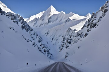 swiss mountains in the mountains