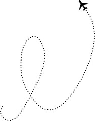 Airplane routes, travel, flight paths