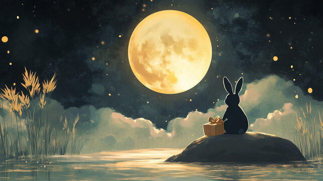 Moon Rabbit Images – Browse 65,734 Stock Photos, Vectors, and Video ...