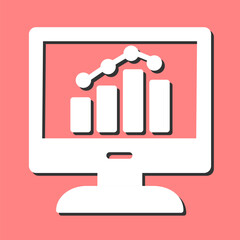 Finance Graph Vector Icon