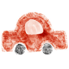 red car toy paint