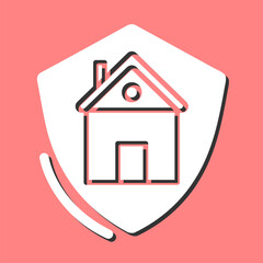 House Protection Vector Icon