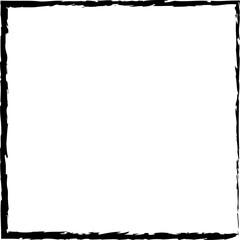 Square frames grunge style. Elements for design