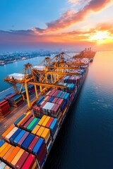 Smart port with AI-driven environmental impact assessments and management