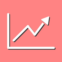 Graph Vector Icon