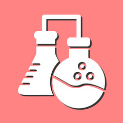 Flask Vector Icon