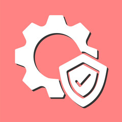 Protected System Vector Icon