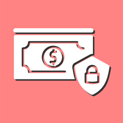 Secure Money Vector Icon