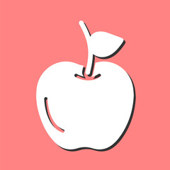 Obraz premium Apple Vector Icon