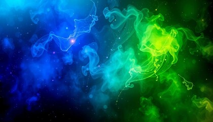 a close up of a colorful background with smoke and stars, colorful nebula background, psychedelic smoke background, background artwork, amazing colorful background, abstract smoke neon