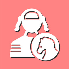 Jockey Vector Icon