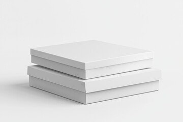 Paper Box Mockup A4 on isolated background created with Generative AI
