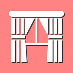 Air Curtain Vector Icon