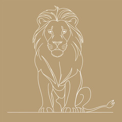 lion vector