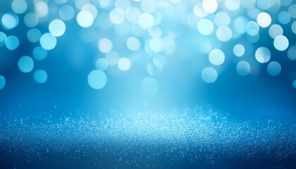 Abstract light blue background with soft bokeh.