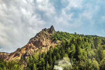 Bikaz Gorge and Lakul Roshu (Red Lake) - Eastern Carpathians - Romania - Europe