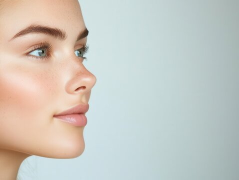 A realistic photo of a patient undergoing a psychological screening before Facelift, emphasizing the importance of mental health evaluation