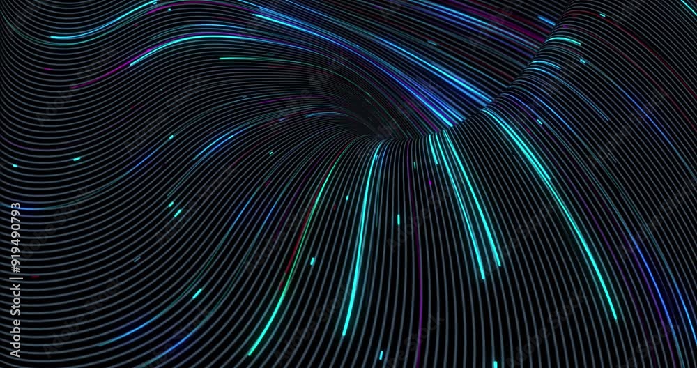 Canvas Prints abstract digital network data background, 3d rendering video digital graphic abstraction design vide