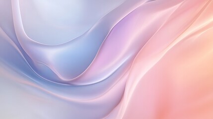 Soft abstract background with gentle curves and pastel shades. Plenty of copy space in the center."