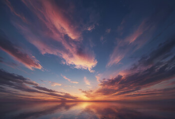 Fototapeta premium After sunset sky