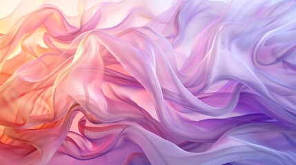 Soft, blended abstract patterns with delicate, pastel colors and smooth transitions