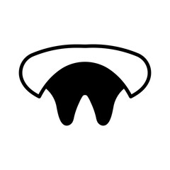 Diaphragm Solid Black