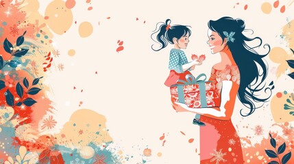 Fototapeta premium Mother Day Gift