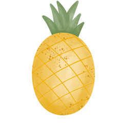 Fun Cartoon Pineapple Clipart for Invitations, Greeting Cards, and Digital Designs.


