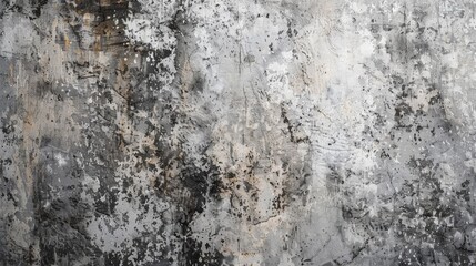 Obraz premium Abstract grunge background with gray textured plaster or concrete