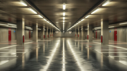 Underground car parking
