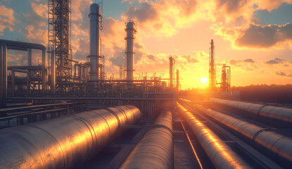 Industrial Sunset.