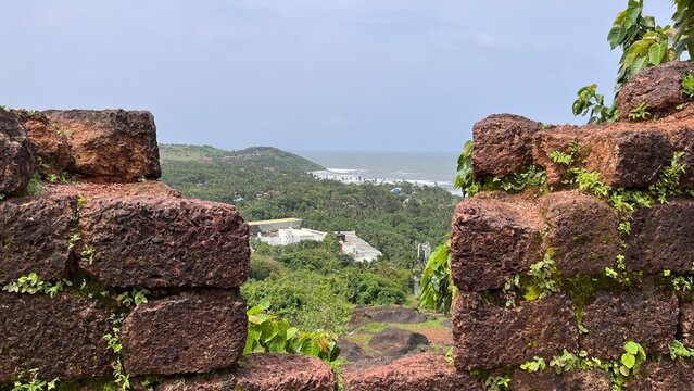 Beach view from the Mountain Top