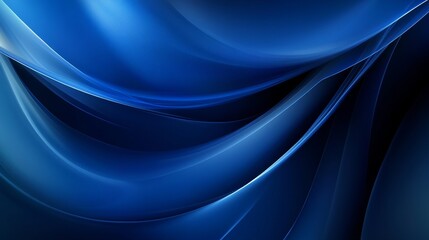 Fototapeta premium Blue corporate abstract background - dynamic visual for business presentations, websites, and marketing materials