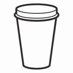 A tumbler art vector illustrator