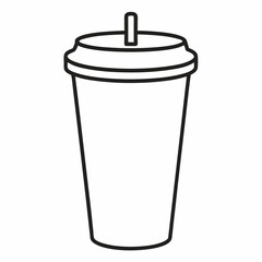 A tumbler art vector illustrator